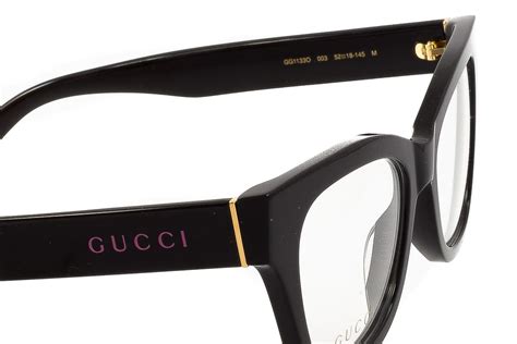 occhiali gucci neri donna|occhiali da vista donna.